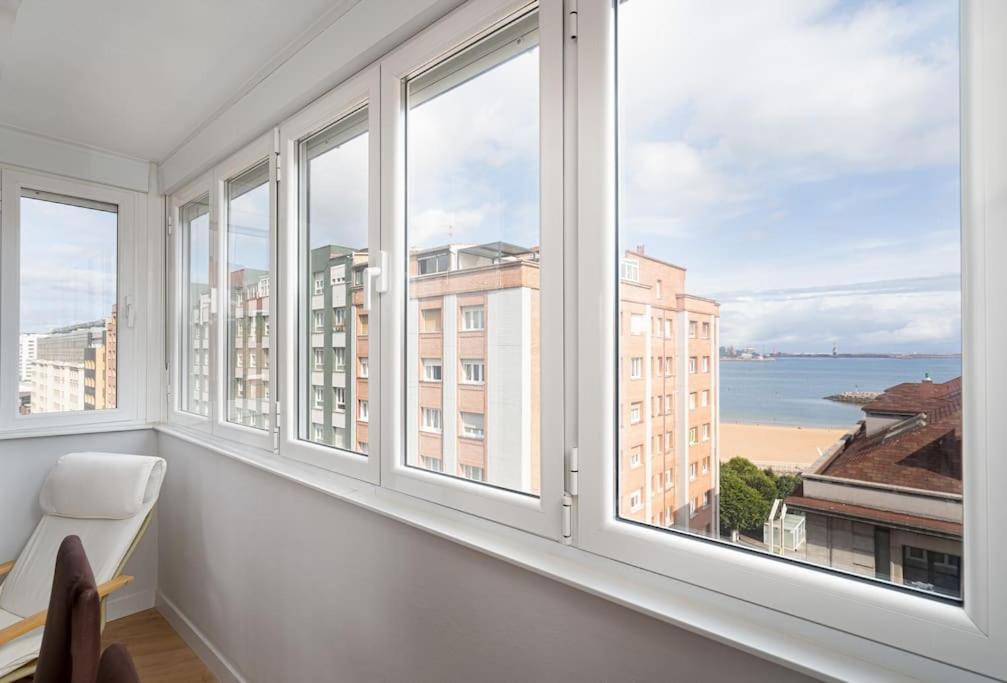 Myhousespain - Moderno Piso Frente Al Mar Gijon Exterior photo